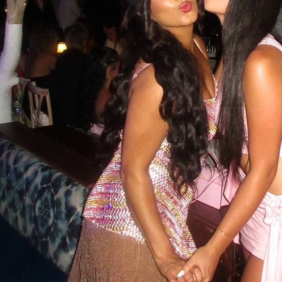 For Love And Lemons Capri Beaded Fringe Mini Dress REVOLVE - Picture 2 of 8